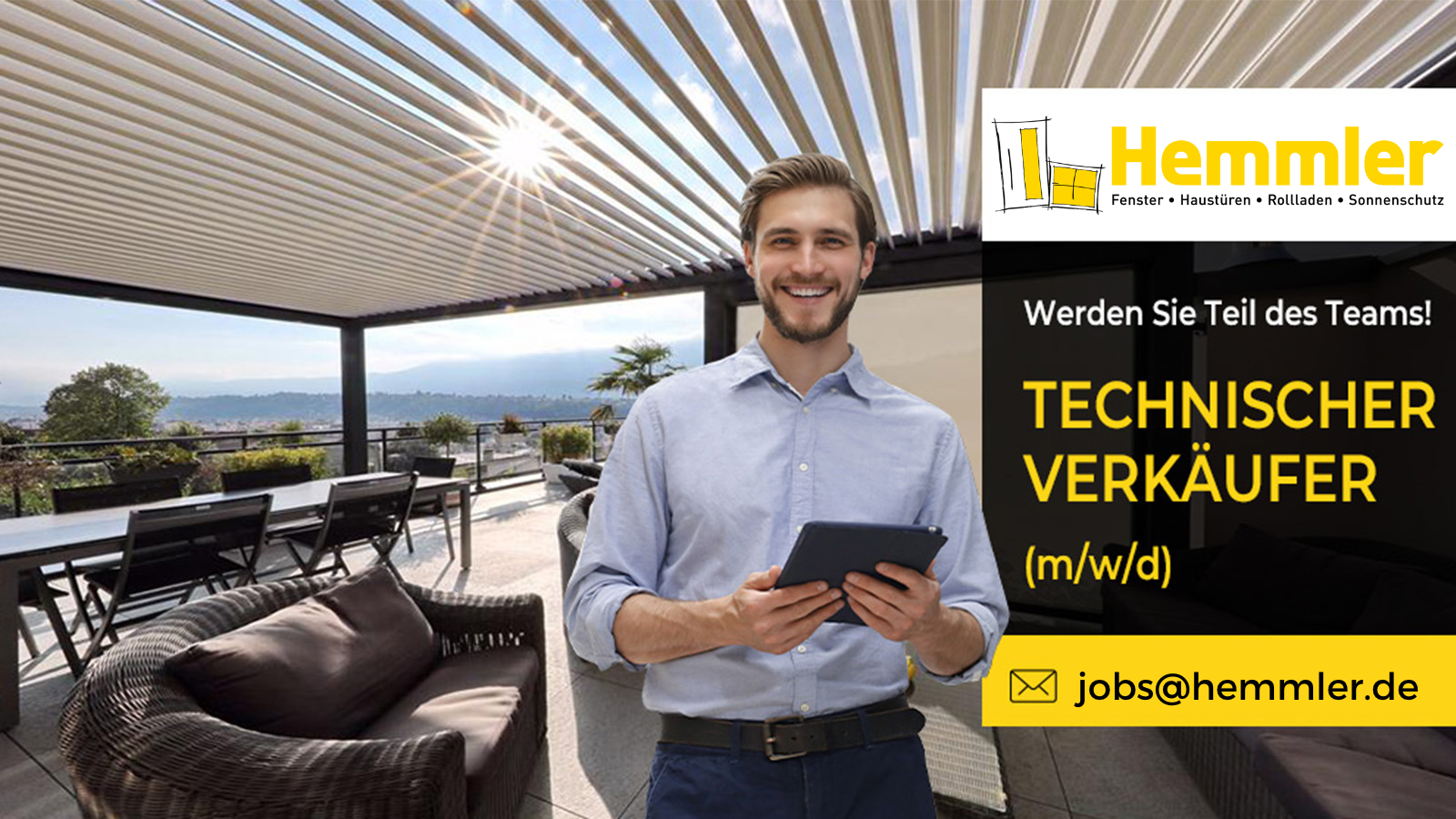 Technischer Verkäufer gesucht / Jobs / Stellenaussschreibung Hemmler, Schutterwald Technischer Verkäufer gesucht / Jobs / Stellenaussschreibung Hemmler, Schutterwald